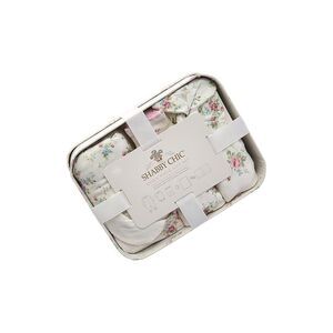 Shabby Chic  7Pc Footie Set, White